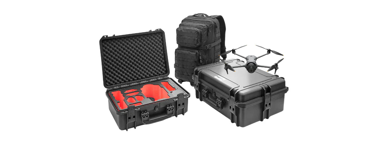 Outdoorkoffer und Rucksäcke für die DJI Mavic 4 Pro Serie