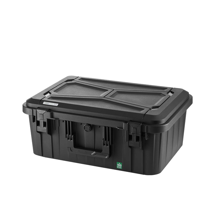 Robuster Werkzeugkoffer Größe M mit Platz für umfangreiche Werkzeugausstattung dank Werkzeugtafeln, stoßfest, geschlossen und spritzwassergeschützt und ideal für den mobilen Einsatz.