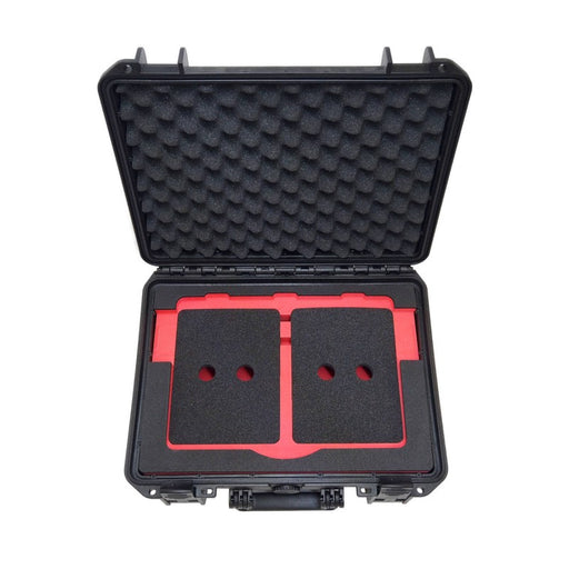 Wasserdichter Transportkoffer mit passgenauer Schaumstoffeinlage für Lenovo 14 Zoll Laptop und Notebooks und Zubehör, stoßfest und sicher für unterwegs. Ohne Laptop.