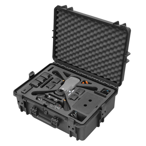 Robuster Drohnenkoffer mit passgenauem Inlay für DJI Mavic 3 Pro und Zubehör, stoßfest, wasserdicht und perfekt für sicheren Transport und Aufbewahrung.