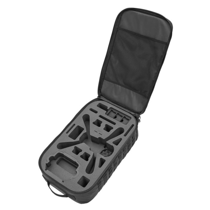 Großer, robuster Drohnenrucksack mit passgenauem Inlay für DJI Mavic 3 Pro und Zubehör, kompakt, stoßfest und ideal für den Transport. Ohne Drohne
