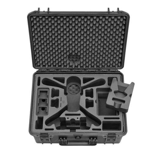 Robuster Drohnenkoffer mit passgenauem Inlay für DJI Mavic 3 Enterprise und Zubehör, stoßfest und wasserdicht. Ohne Drohne.