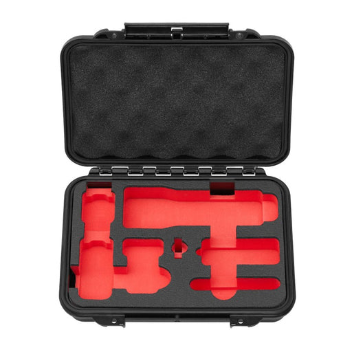 Kompaktes Transport-Etui mit passgenauem Inlay für DJI Osmo Pocket 2 und Zubehör, stoßfest, wasserdicht und ideal für sicheren Outdoor-Einsatz. Ohne Inhalt.