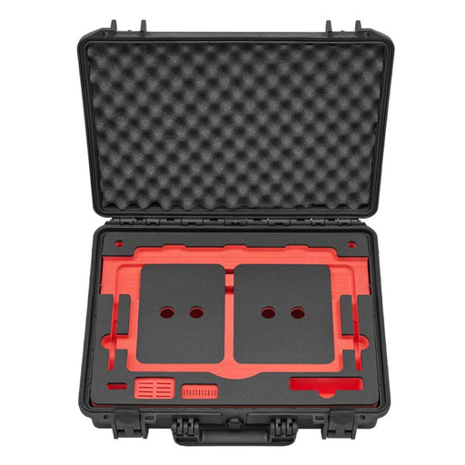 Wasserdichter Transportkoffer mit Schaumstoffeinlage für Apple MacBook 15 Zoll und Zubehör, stoßfest und sicher für unterwegs. Ohne MacBook.