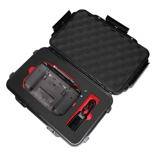Koffer-Etui mit passgenauem Schaumstoff-Inlay für DJI RC PRO Controller und Zubehör. Robust und wasserdicht für sicheren Transport & Aufbewahrung.