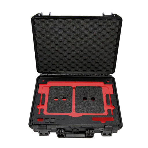 Wasserdichter Transportkoffer mit Schaumstoffeinlage für Apple MacBook 16 Zoll und Zubehör, stoßfest und sicher für unterwegs. Ohne MacBook.