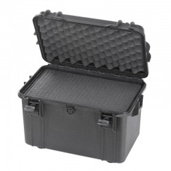 Protective case with foam