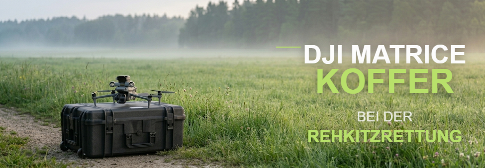 Rehkitzrettung mit der DJI Matrice 4: Wenn jede Minute zählt