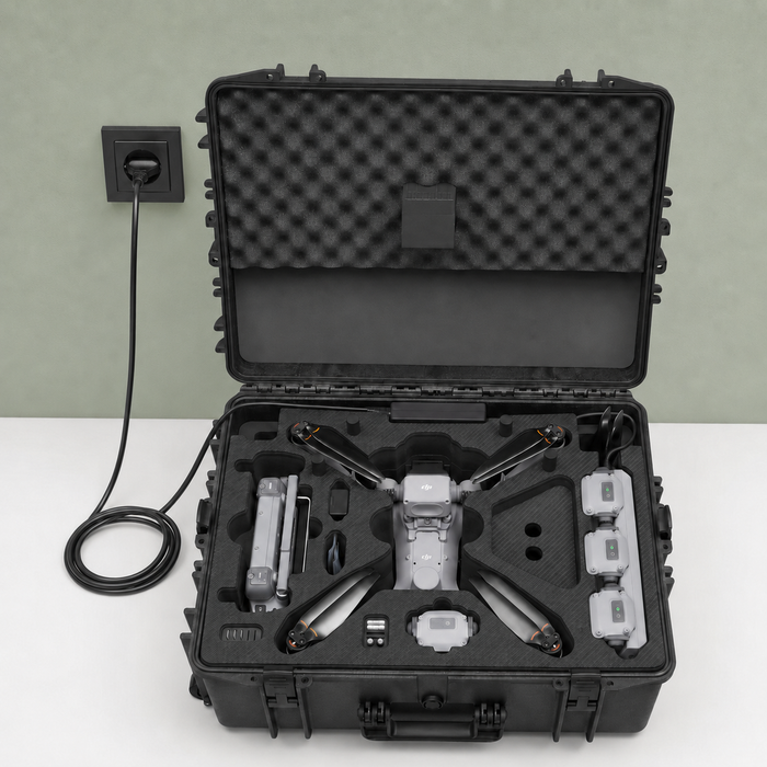 TOMcase Drohnenkoffer für DJI Matrice 4D/4TD - Ready to Charge