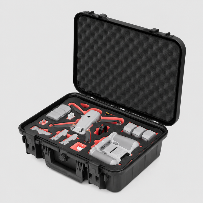 TOMcase Drohnenkoffer für DJI Lito X1 - "Ready to Fly - Edition" - ECO