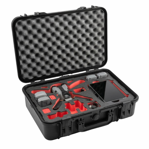 TOMcase Drohnenkoffer für DJI Mini 5 Pro - "Ready-to-Fly" - ECO. Nachhaltiger ECO Koffer aus 100 % recyceltem Material
Passend für DJI RC Pro 2 Controller