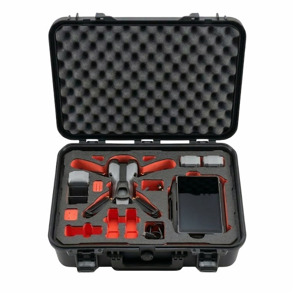 TOMcase Drohnenkoffer für DJI Mini 5 Pro - "Ready-to-Fly" - ECO. Nachhaltiger ECO Koffer aus 100 % recyceltem Material
Passend für DJI RC Pro 2 Controller
