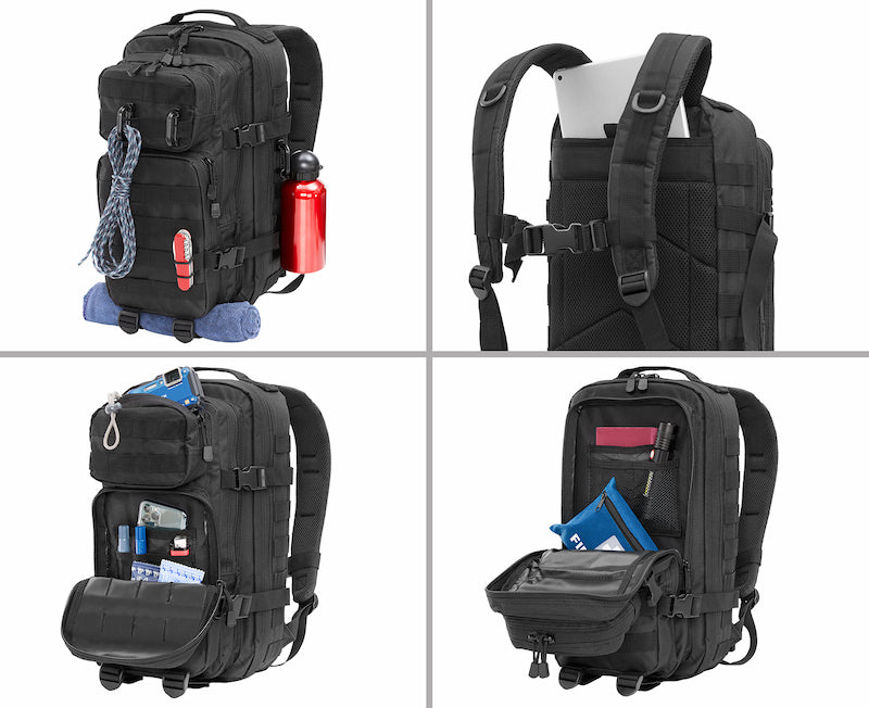 TOMcase Drohnenrucksack für DJI Mini 5 Pro - "Ready-to-Fly mit Molle System. Für individuelle Erweiterung des Equipments.