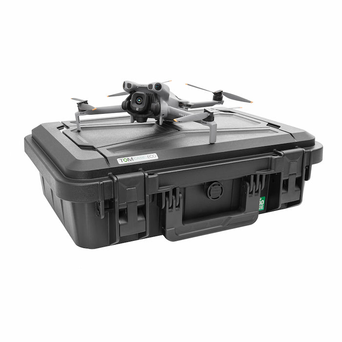 TOMcase Drohnenkoffer für DJI Mini 5 Pro - "Ready-to-Fly" - ECO. Geschlossen. 
