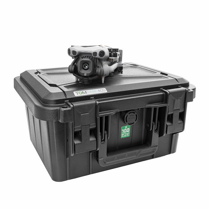 TOMcase Drohnenkoffer für DJI Mini 5 Pro - "Travel Edition". Geschlossen