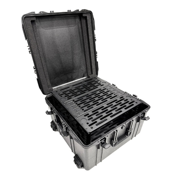 TOMcase 19 Zoll Rack-Koffer XT615 inkl. Rackrahmen wahlweise mit 2 HE oder 4 HE