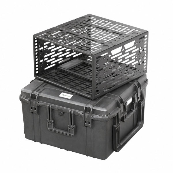 TOMcase 19 Zoll Rack-Koffer XT615 inkl. Rackrahmen wahlweise mit 2 HE oder 4 HE