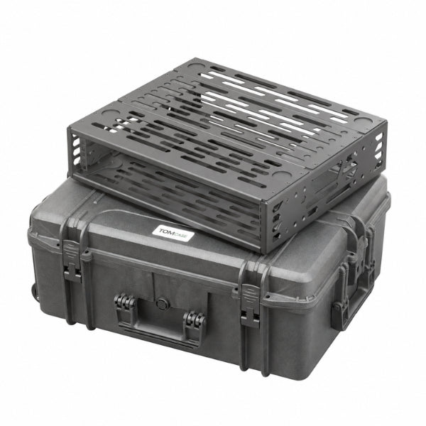 TOMcase 19 Zoll Rack-Koffer XT620H250 inkl. Rackrahmen wahlweise mit 2 HE, 3 HE oder 4 HE
