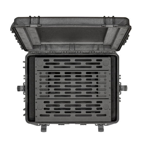 TOMcase 19 Zoll Rack-Koffer XT620H250 inkl. Rackrahmen wahlweise mit 2 HE, 3 HE oder 4 HE
