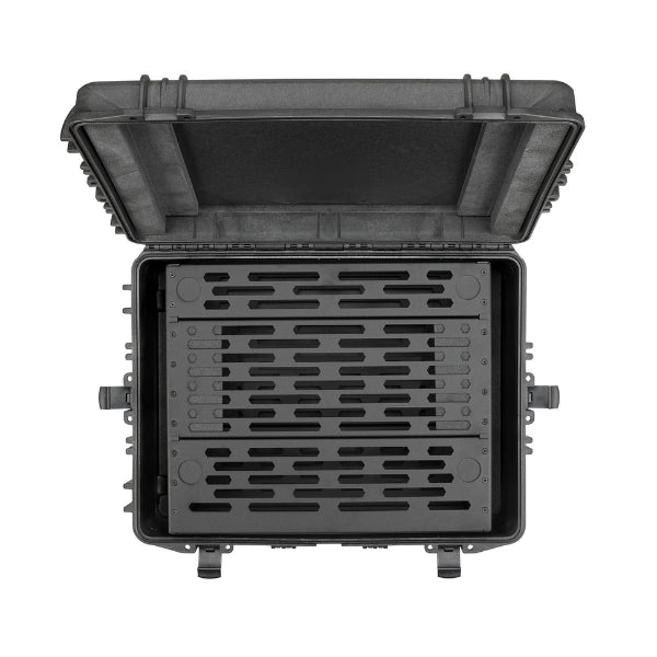 TOMcase 19 Zoll Rack-Koffer XT620H250 inkl. Rackrahmen wahlweise mit 2 HE, 3 HE oder 4 HE
