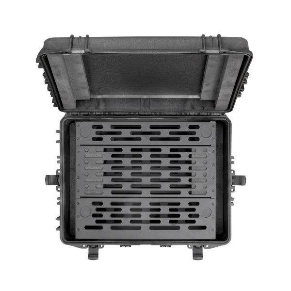 TOMcase 19 Zoll Rack-Koffer XT620H250 inkl. Rackrahmen wahlweise mit 2 HE, 3 HE oder 4 HE
