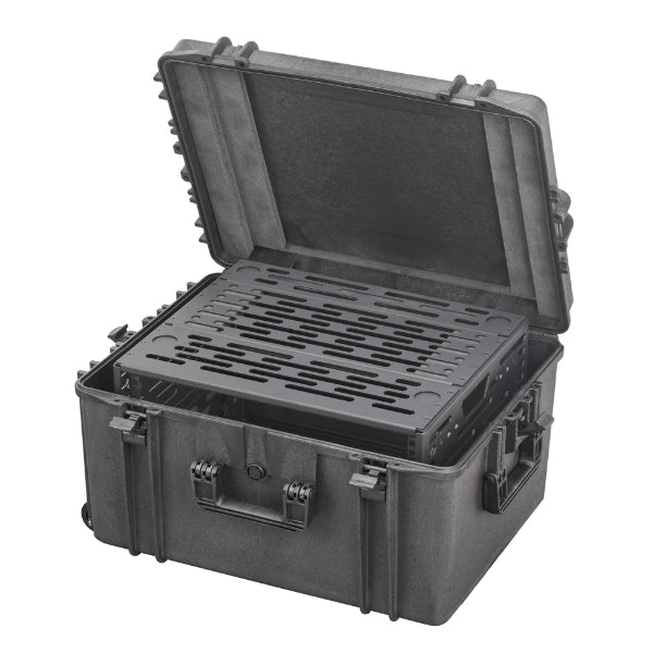 TOMcase 19 Zoll Rack-Koffer XT620H340 inkl. 6-HE-Rackrahmen 
