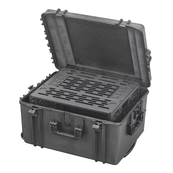 TOMcase 19 Zoll Rack-Koffer XT620H340 inkl. 6-HE-Rackrahmen 