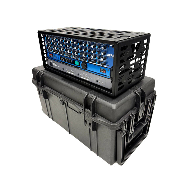 TOMcase 19 Zoll Rack-Koffer XT630 inkl. Rackrahmen wahlweise mit 2 HE, 3 HE oder 4 HE