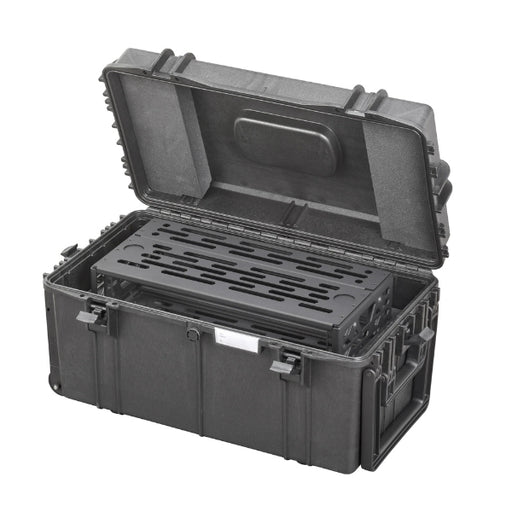 TOMcase 19 Zoll Rack-Koffer XT630 inkl. Rackrahmen wahlweise mit 2 HE, 3 HE oder 4 HE