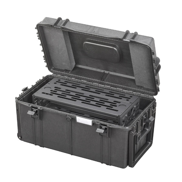 TOMcase 19 Zoll Rack-Koffer XT630 inkl. Rackrahmen wahlweise mit 2 HE, 3 HE oder 4 HE
