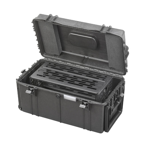 TOMcase 19 Zoll Rack-Koffer XT630 inkl. Rackrahmen wahlweise mit 2 HE, 3 HE oder 4 HE
