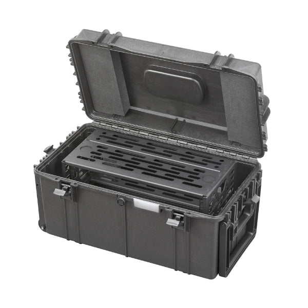 TOMcase 19 Zoll Rack-Koffer XT630 inkl. Rackrahmen wahlweise mit 2 HE, 3 HE oder 4 HE