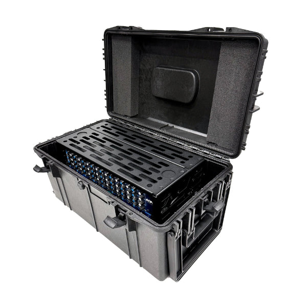 TOMcase 19 Zoll Rack-Koffer XT630 inkl. Rackrahmen wahlweise mit 2 HE, 3 HE oder 4 HE