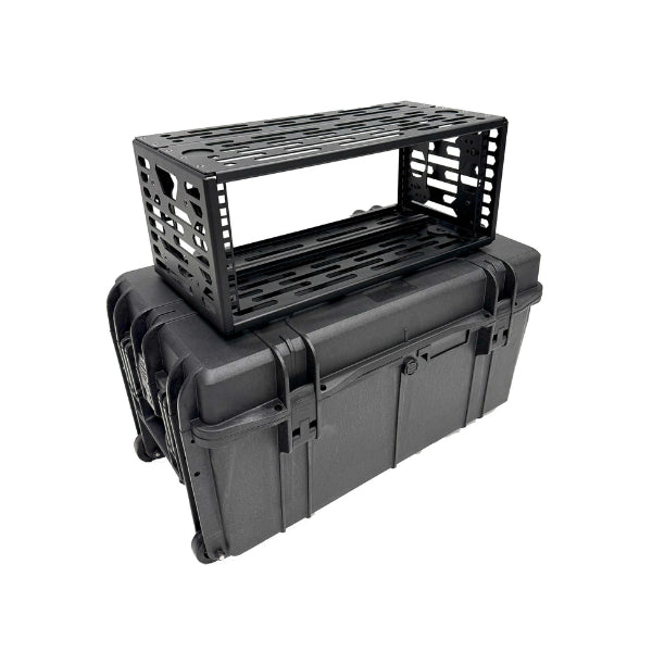 TOMcase 19 Zoll Rack-Koffer XT630 inkl. Rackrahmen wahlweise mit 2 HE, 3 HE oder 4 HE