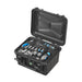 Robuster Werkzeugkoffer Größe S mit Platz für umfangreiche Werkzeugausstattung dank Werkzeugtafel, stoßfest, spritzwassergeschützt und ideal für den mobilen Einsatz.