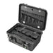 Robuster Werkzeugkoffer Größe M mit Platz dank Werkzeugtafeln, stoßfest, spritzwassergeschützt und ideal für den mobilen Einsatz.