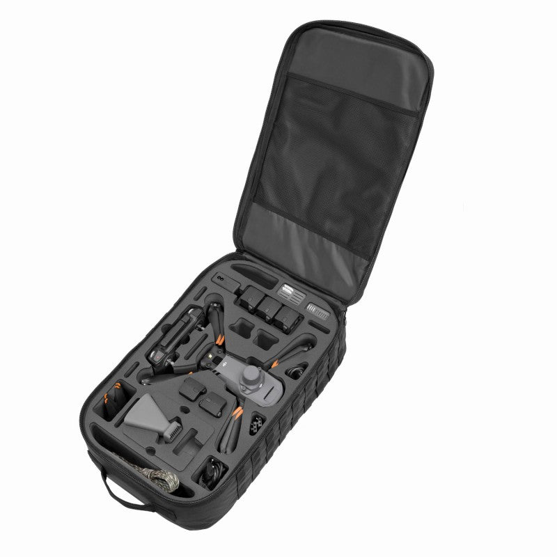 best travel backpack for mavic air TOMcase DJI 3 Enterprise (3E/3T/3TA) Ready-to-Fly The TOMcase XL drone selling-season:H/25 Agility Series Trolling Graphite Color:VooDoo Violet