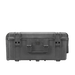 Robuster Transportkoffer in schwarz, geschlossen, stoßfest und wasserdicht für sicheren Schutz und Transport. Innenmaße: 50x40x24 cm.