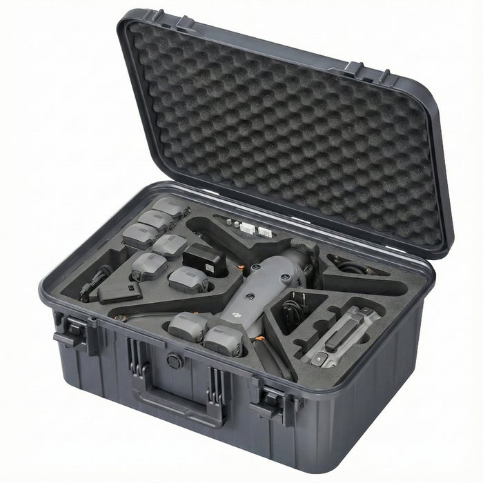 TOMcase Drohnenkoffer für DJI Mavic 4 Pro - "Ready-to-Fly" ECO-Koffer