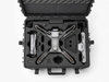 Geöffneter TOMcase Drohnenkoffer für DJI Matrice 4D/4TD mit Blick auf die komplette Ausstattung im Schaumstoff-Inlay.