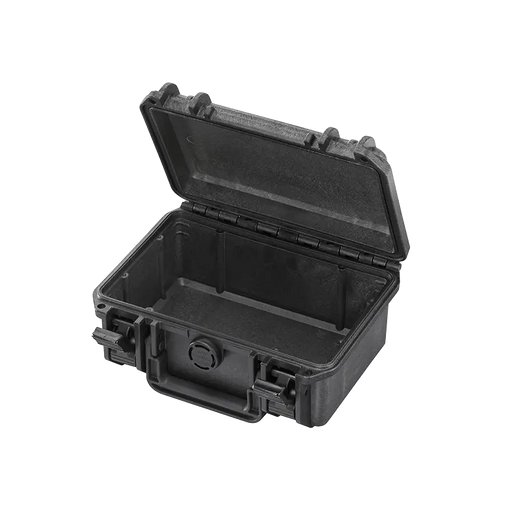 TOMcase XT200 geöffnet, leerer Innenraum ohne Rasterschaumstoff