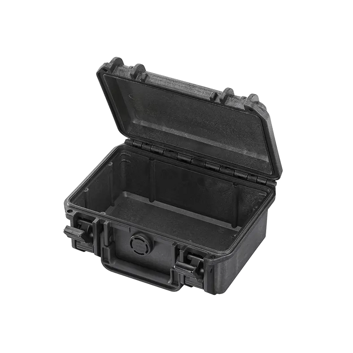 TOMcase XT200 geöffnet, leerer Innenraum ohne Rasterschaumstoff