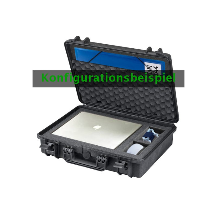 TOMcase transport case XT465H125 - 46x33x12 cm