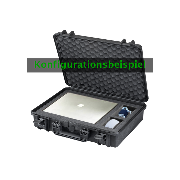TOMcase transport case XT465H125 - 46x33x12 cm